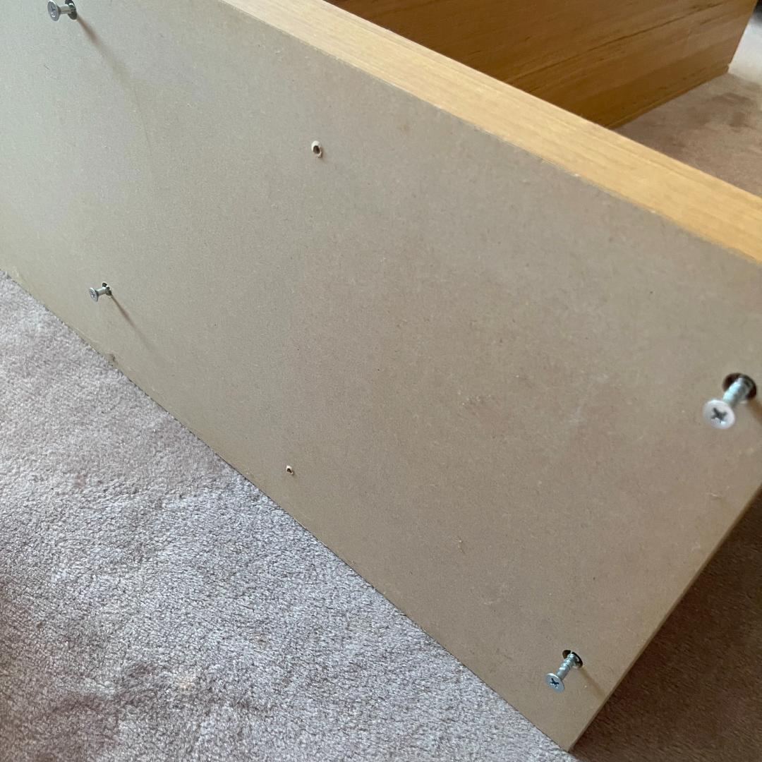 本棚 棚板高さ調整可 3列3段 2台 木目 ライトブラウン オープンシェルフ