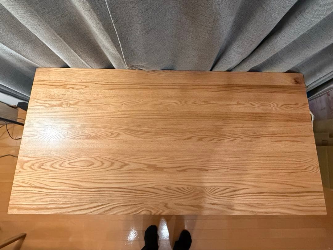 Flexispot 無垢材天板　レッドオーク　140cm*70cm