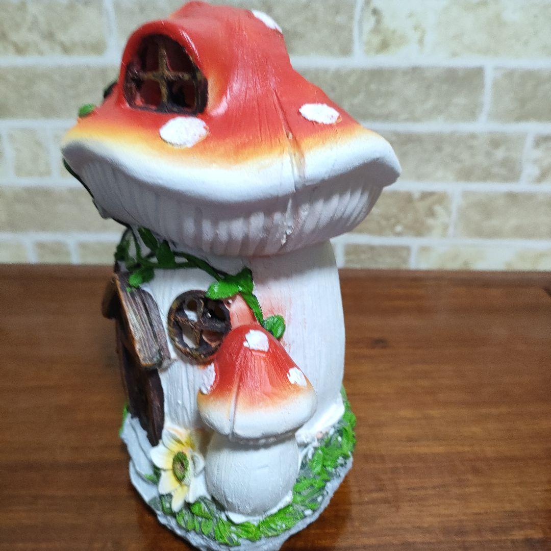 heizi キノコハウス ソーラーライト 2種セット 屋外 防水 自動点灯