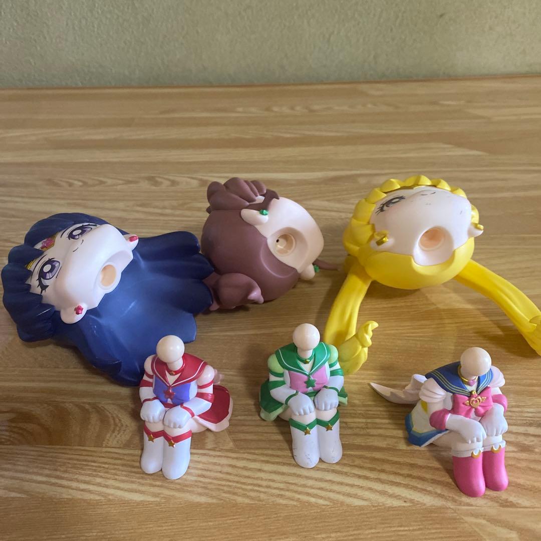 【中古】るかっぷ　セーラームーン　6体