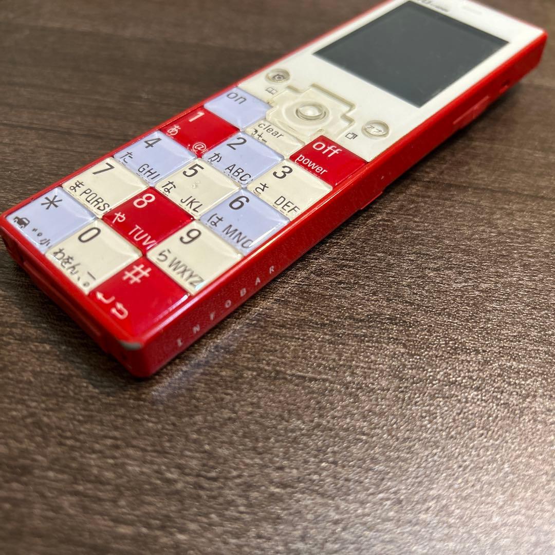 【au】ガラケー 初代 INFOBAR NISHIKIGOI