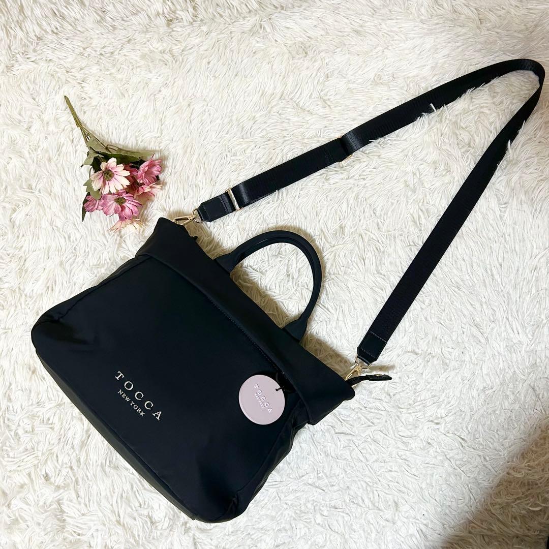 【新品／WEB限定／撥水／2WAY】TOCCA ARIA TOTE トートバッグ