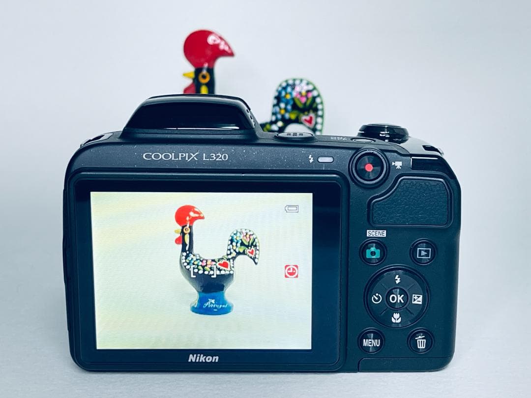 ★動作良好★ 美品！ NIKON ニコン COOLPIX L320 デジカメ