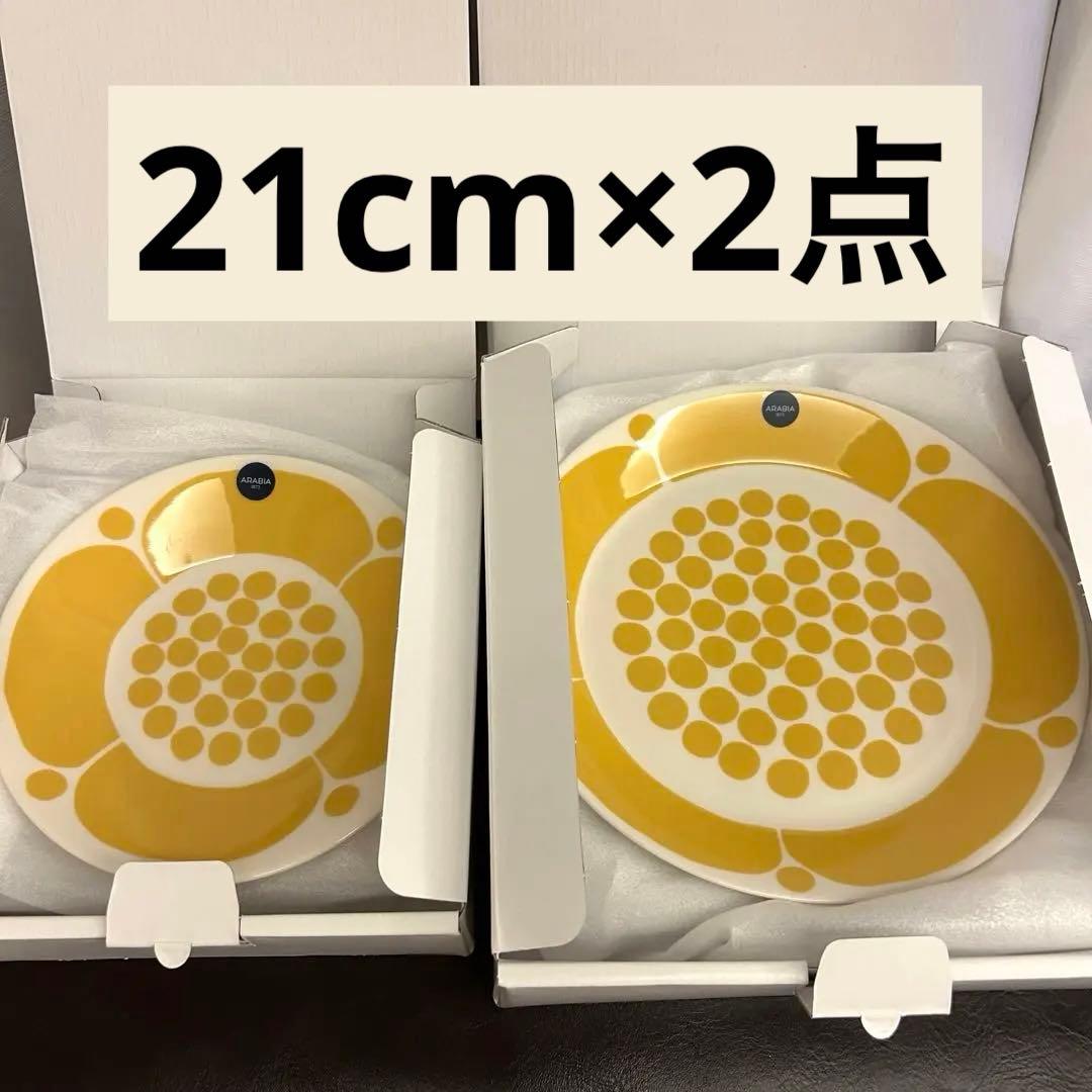 ARABIA スンヌンタイ2点セット 21cm