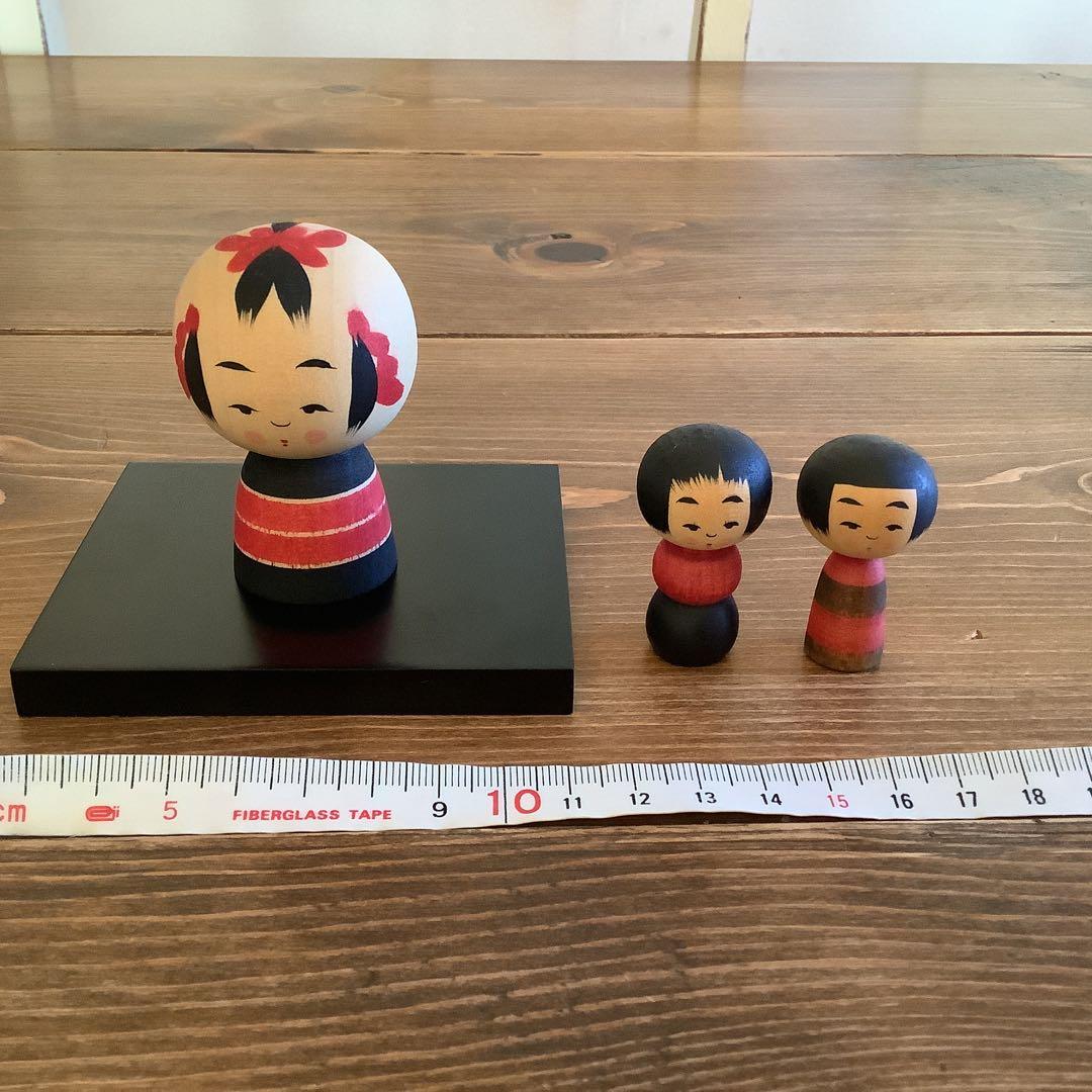 ハンドメイド　こけし　鈴木明　作家　まとめ売り