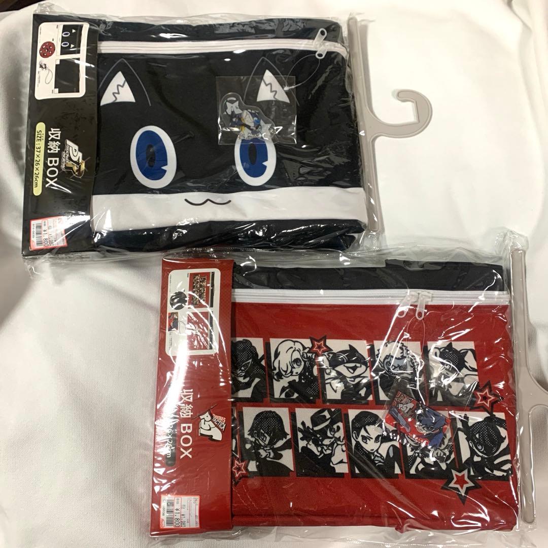 ペルソナ５ タクティカ　チャーム付 収納BOX ボックス　収納 Ｐ５