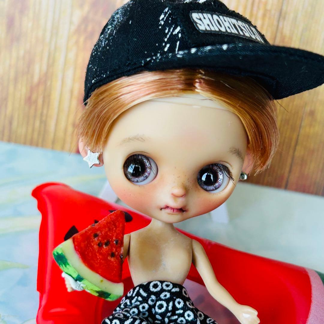 プチブライスカスタム ボーイ おさかな☆ドール