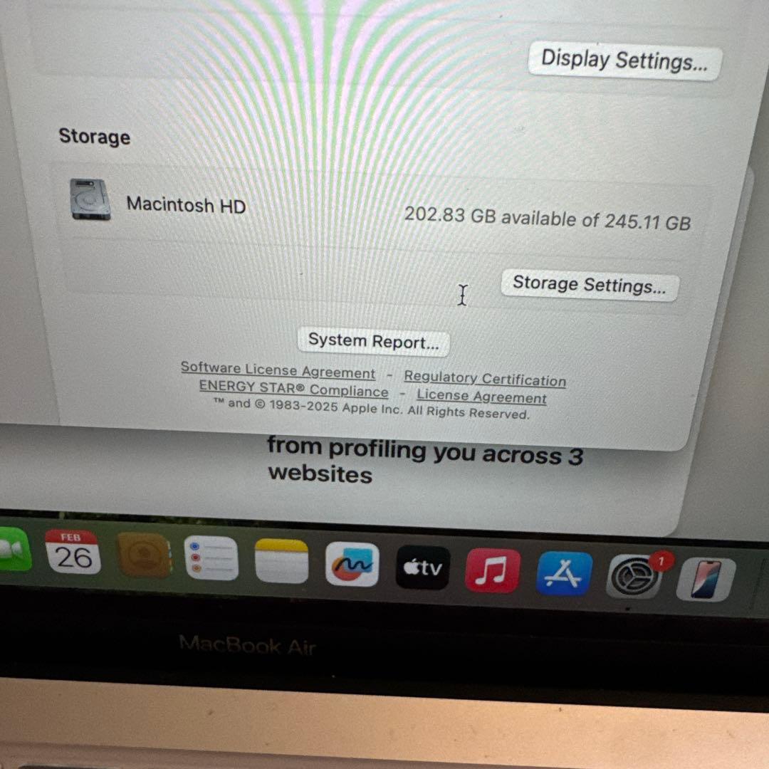 MacBook Air シルバー M1 2020 ケース/箱付き キズ無し