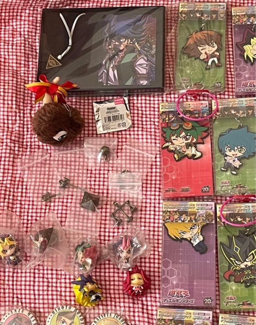 遊戯王 　ラバスト　ラバーマスコット　闇遊戯　バクラ　デフォルメラバーストラップ