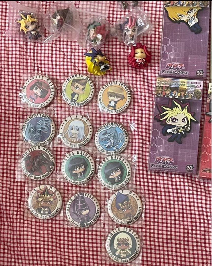 遊戯王 　ラバスト　ラバーマスコット　闇遊戯　バクラ　デフォルメラバーストラップ