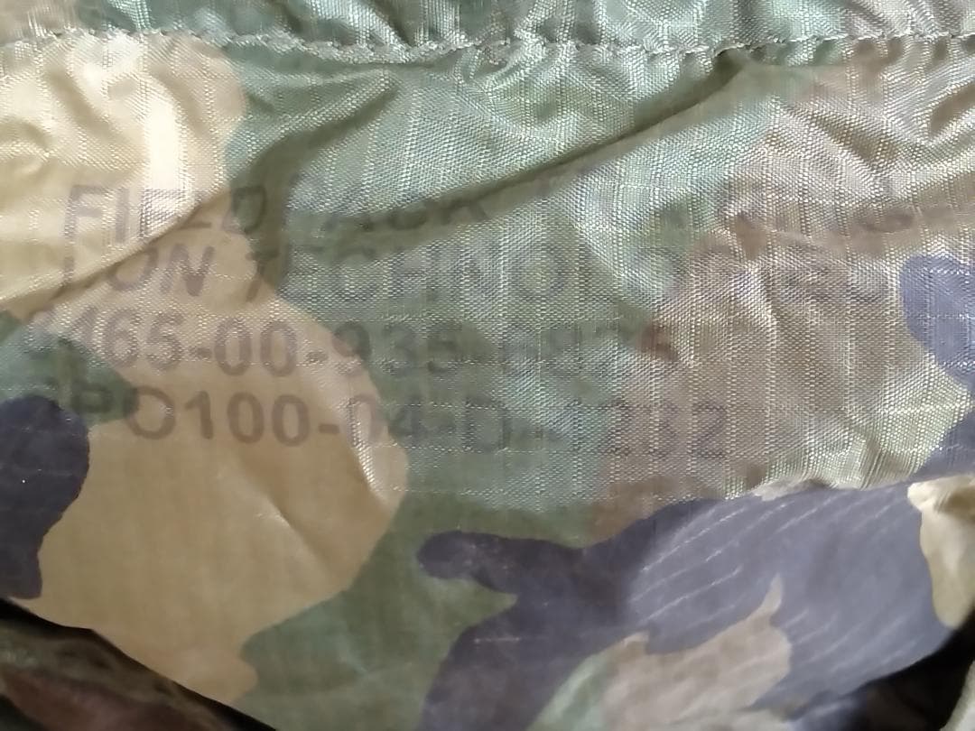 米軍放出品 FIELD PACK トレーニングパック