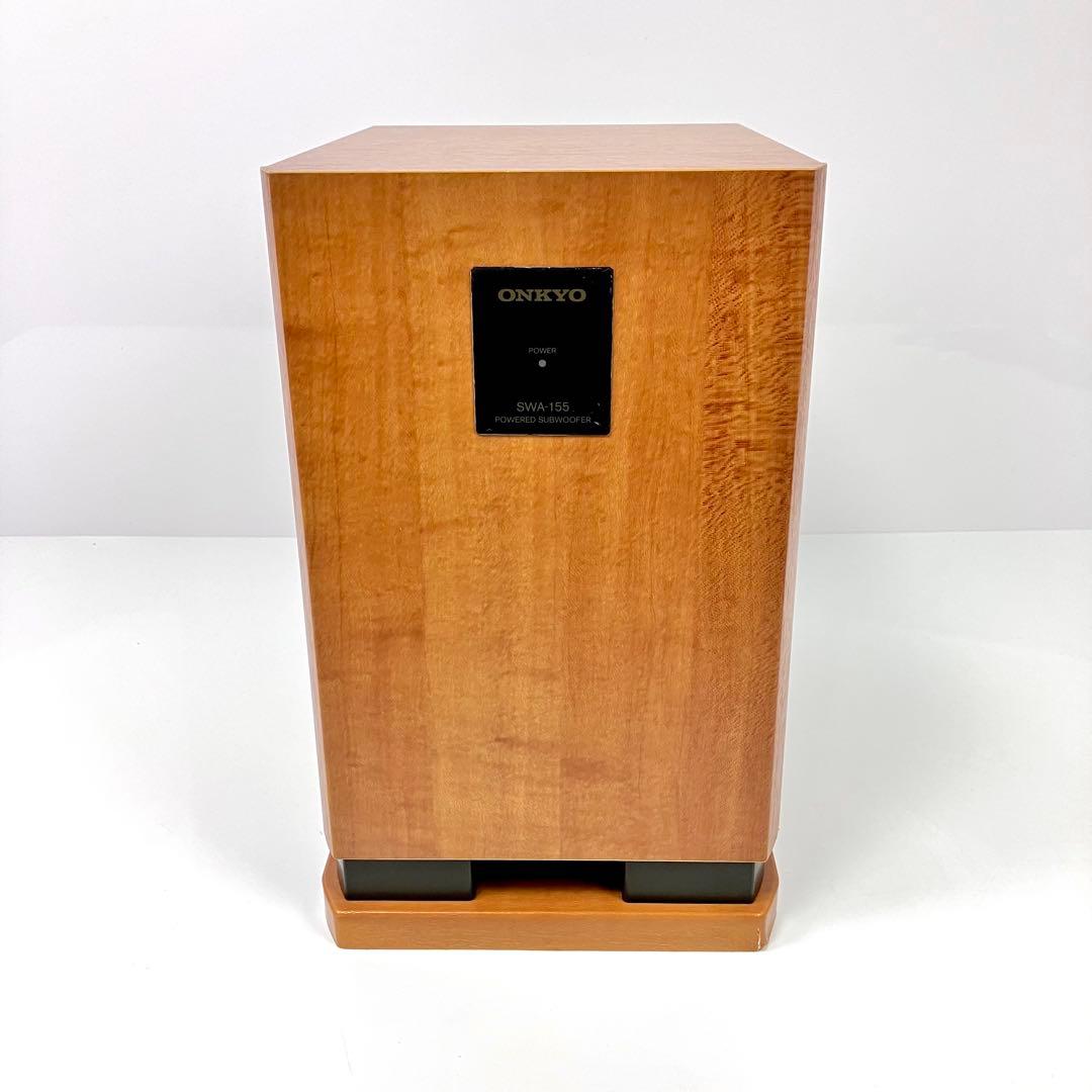 ONKYO　SWA-155　ケーブル付き　サブ ウーファー　ウーハー　オンキョー