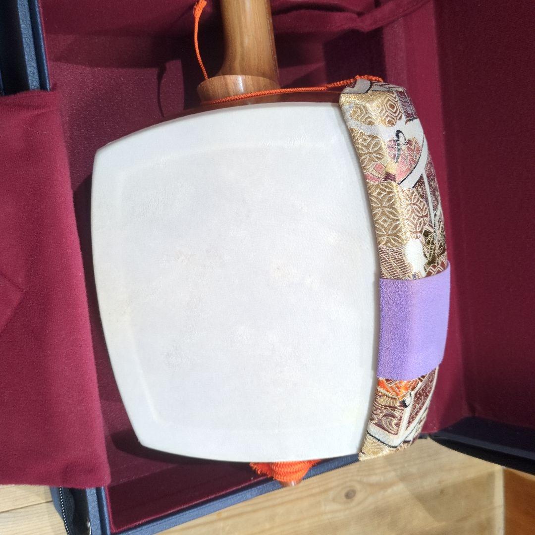 中古三味線　中棹　ハードケース付き　すぐ弾けます