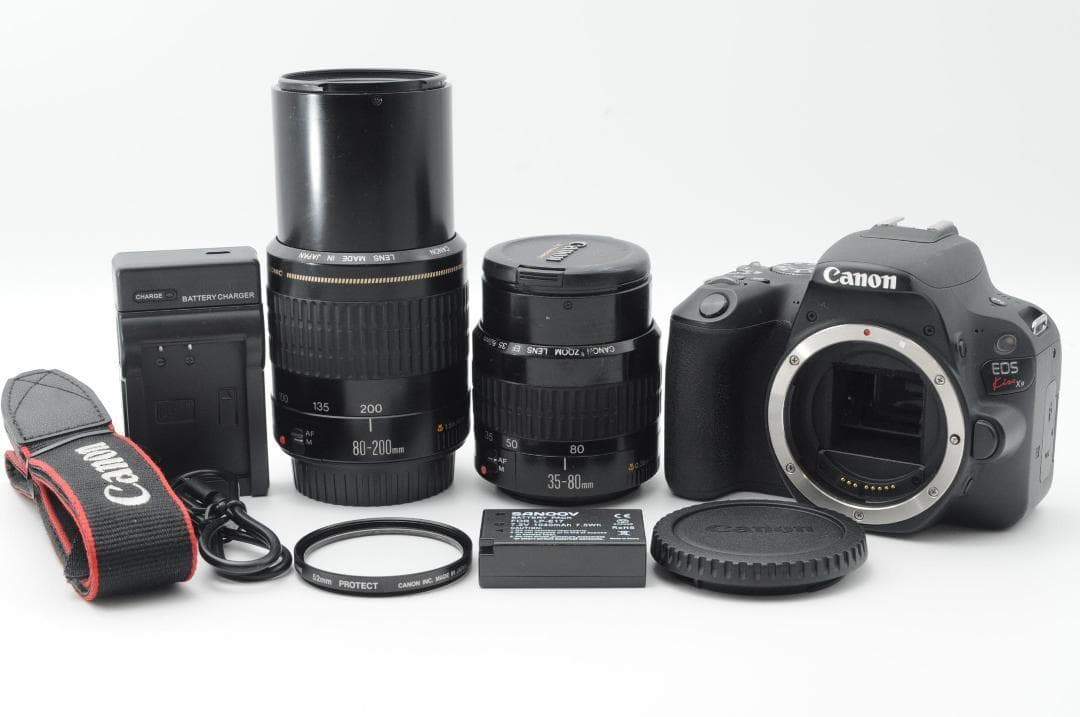 ●新品級②●夏のSALE● Canon EOS Kiss x9 ダブルレンズ