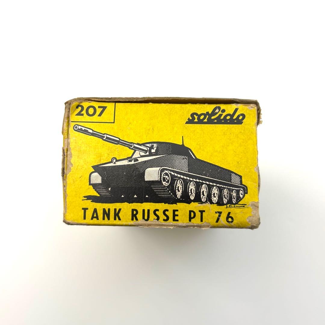 solido PT 76 水陸両用戦車 No. 207