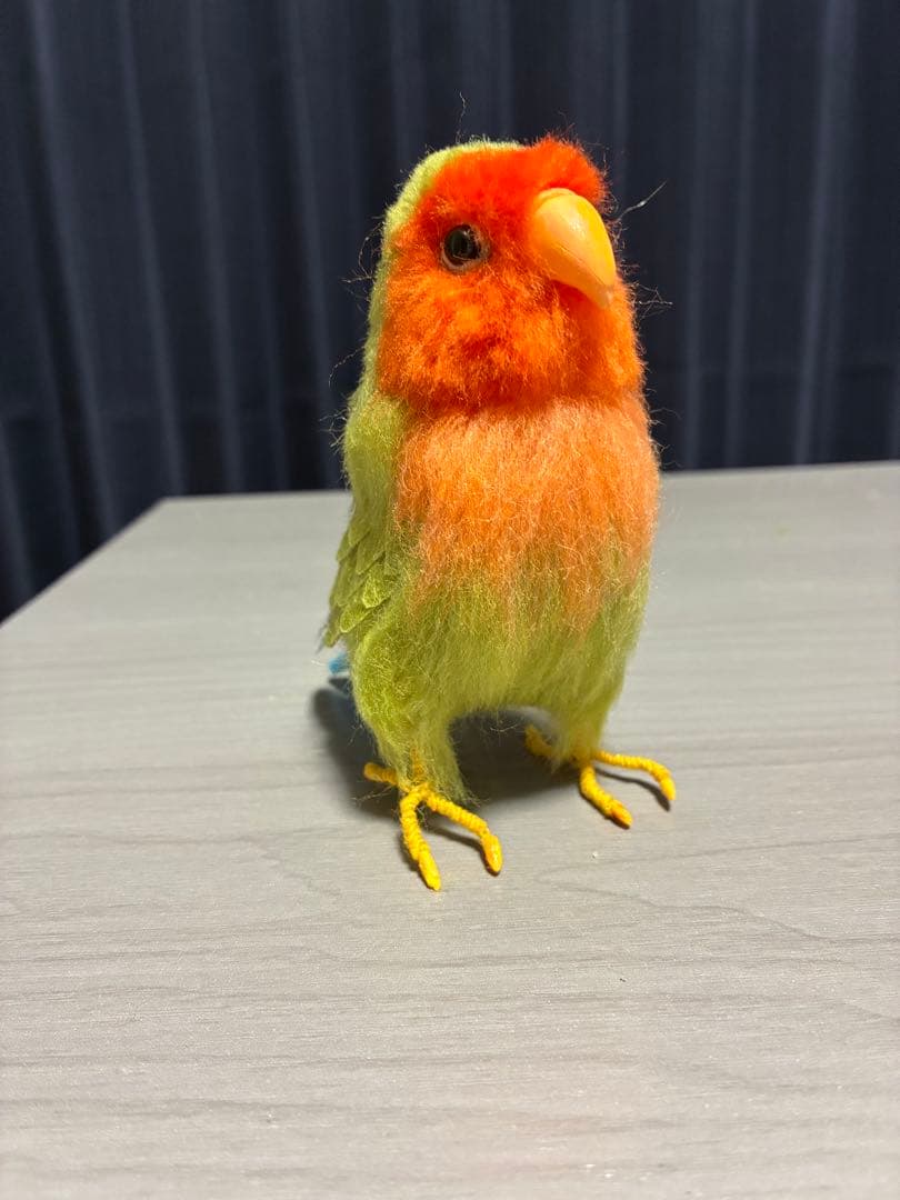【オバサン】 羊毛フェルト　コザクラインコ