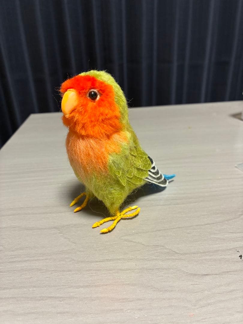 【オバサン】 羊毛フェルト　コザクラインコ