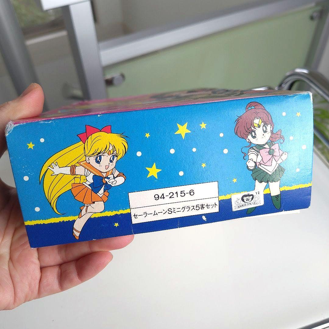 未使用　美少女戦士セーラームーンS　箱入りミニグラス5客セット
