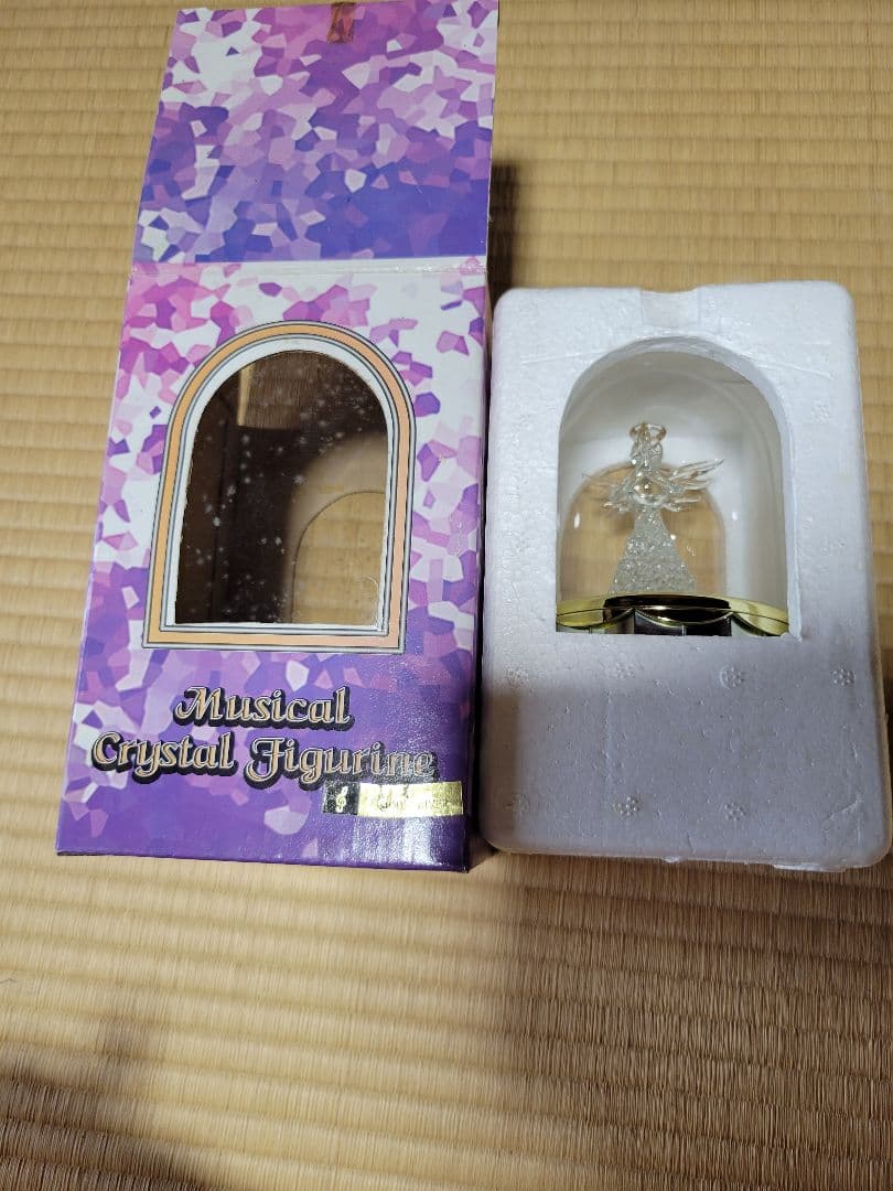 希少品　クリスタル　オルゴール