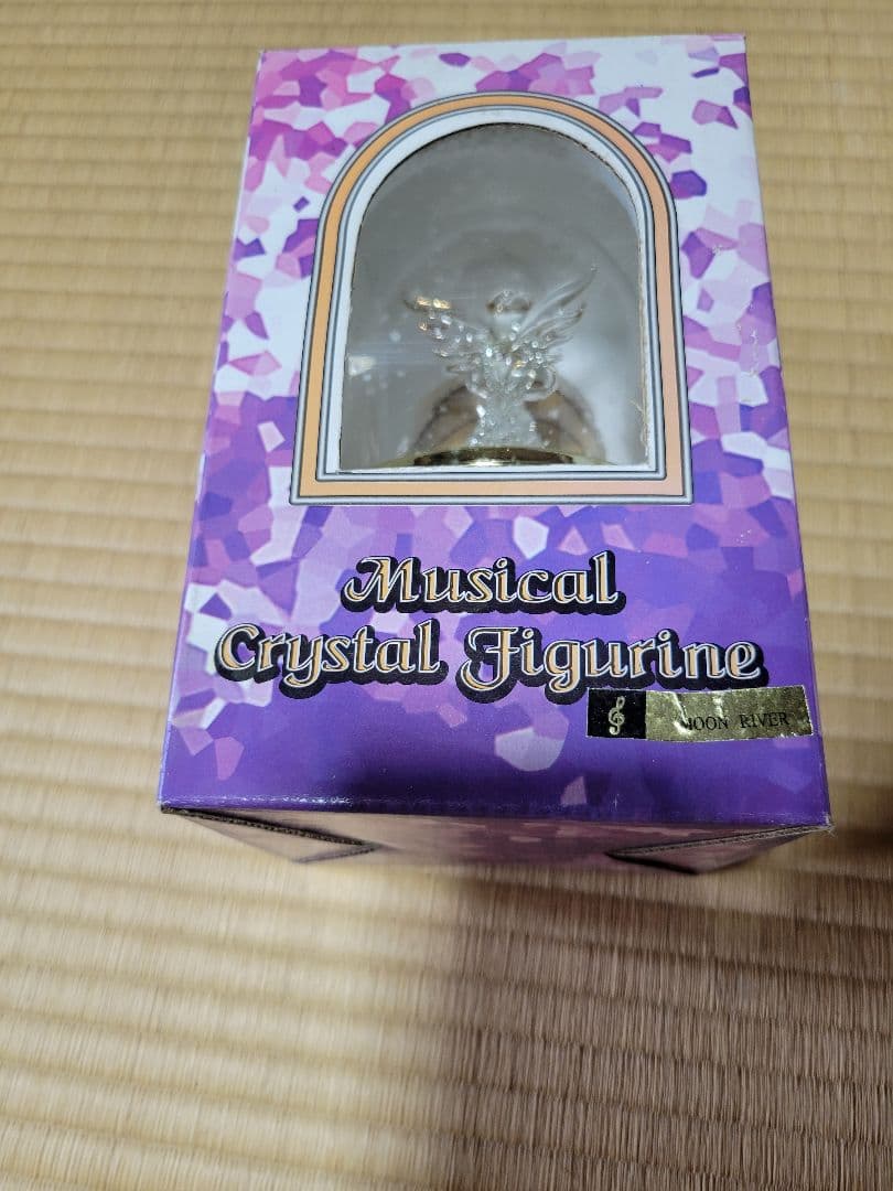 希少品　クリスタル　オルゴール