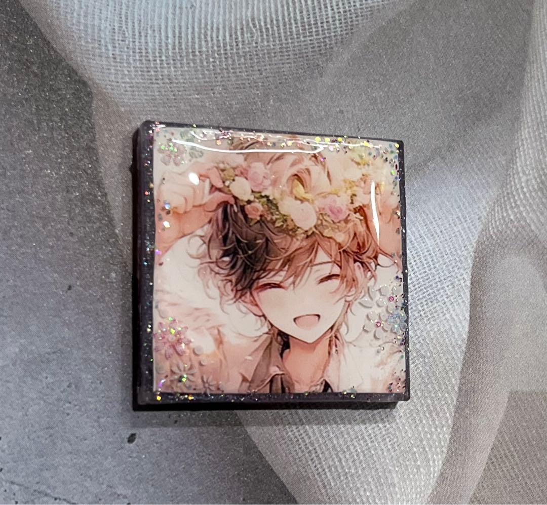 感謝価格(ㅅ´꒳` )花かんむり少年 レジンヘアゴム