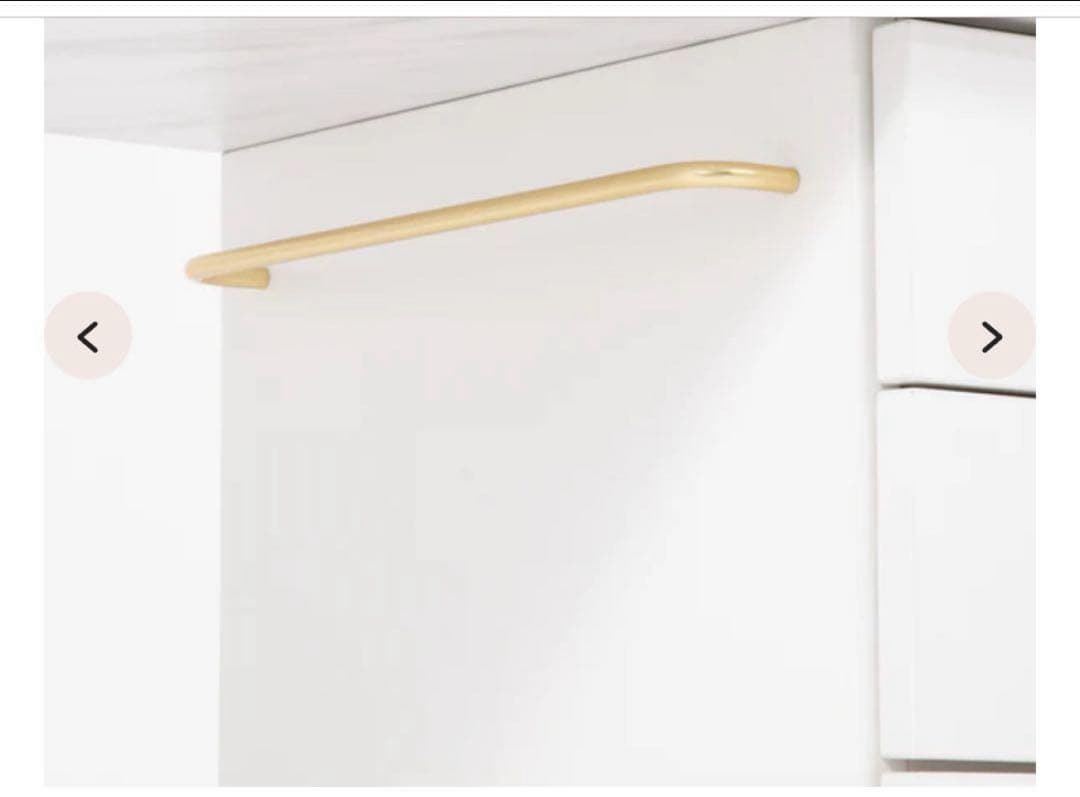 Francfranc エルドラド　コスメデスク　ドレッサー 追加デスク付き