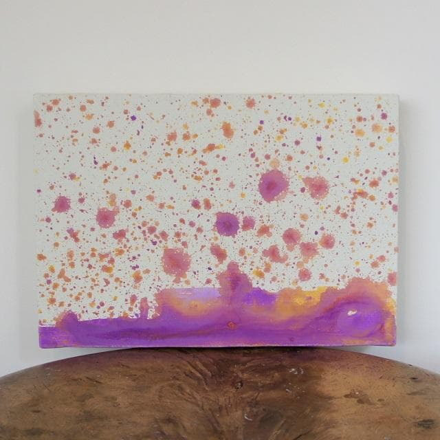 【最終価格！】内野隆文　抽象画　絵画　アート作品　キャンバス