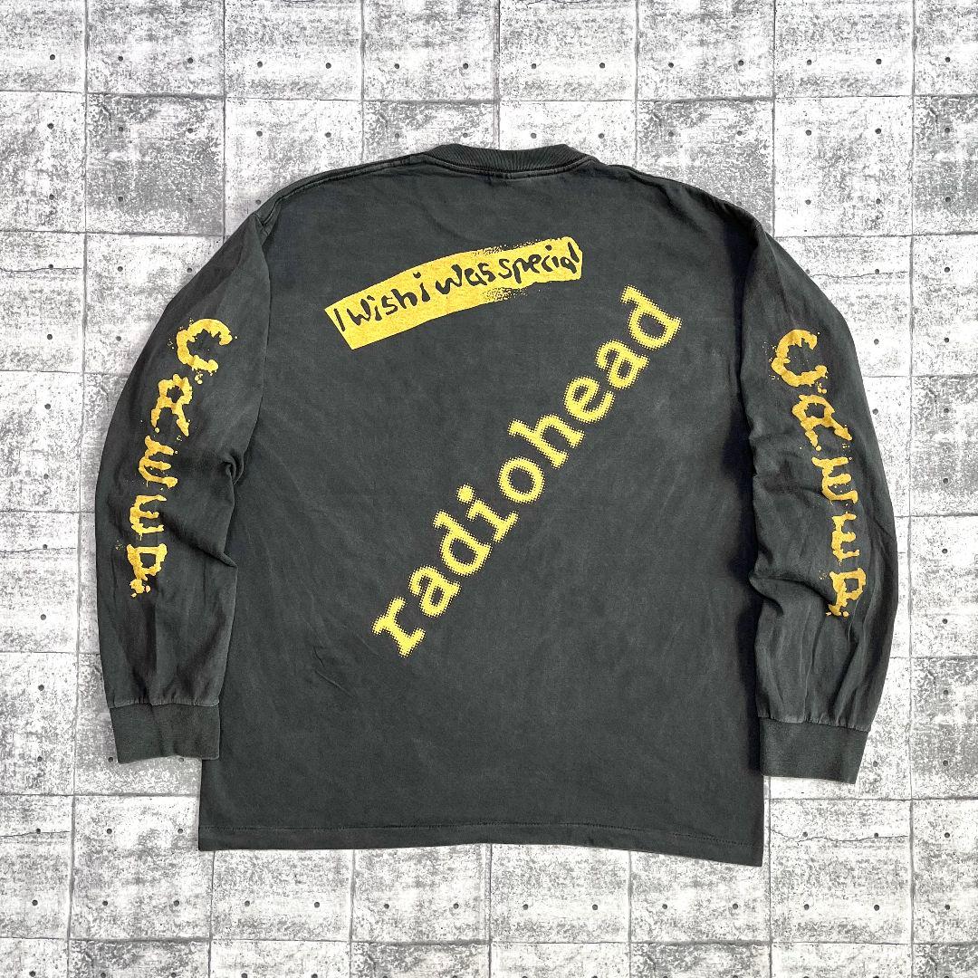 Radiohead レディオヘッド CREEP 袖プリロンT XL フェード