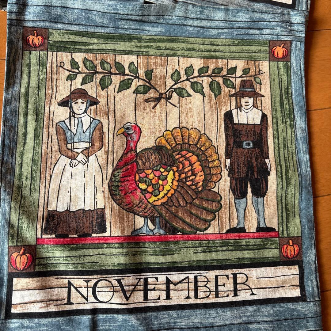 パッチワーク★12ヶ月分パネルタペストリー【匿名発送】r