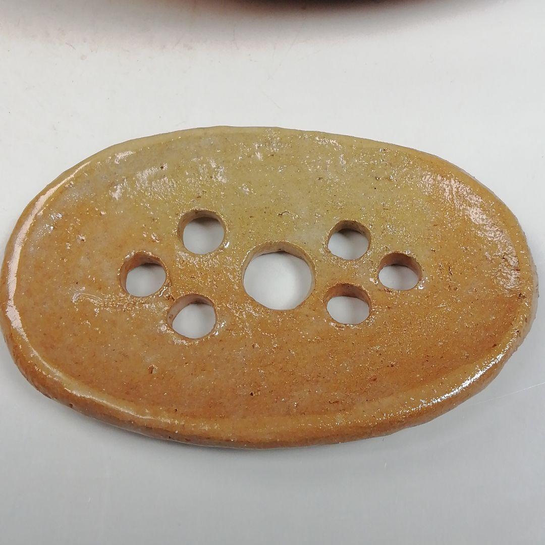 Ｗ４０８　花入　『赤舟　花入』『金井紫晴 造』　共箱　花器　茶道具