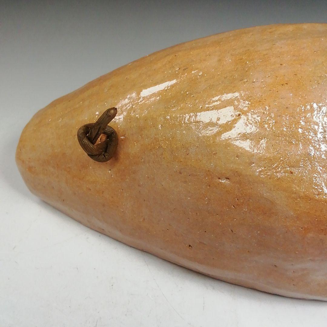 Ｗ４０８　花入　『赤舟　花入』『金井紫晴 造』　共箱　花器　茶道具