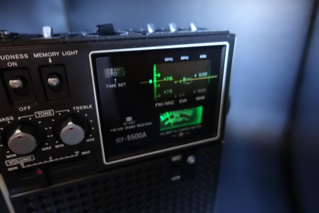 整備動作品 ソニー Newスカイセンサー ICF5500A