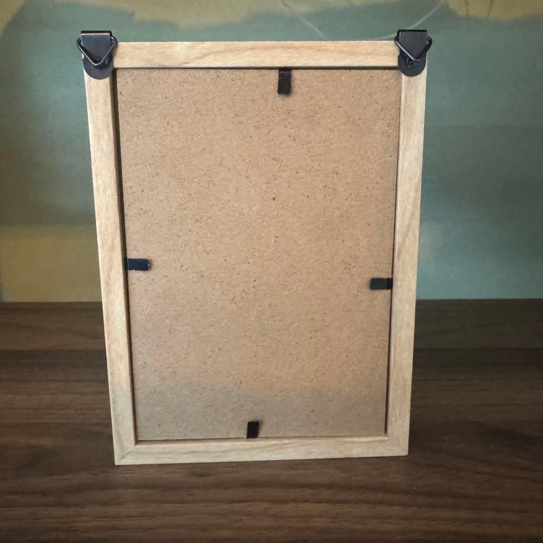 羊毛フェルト猫 キジ猫(ロングコート)BOXフレーム