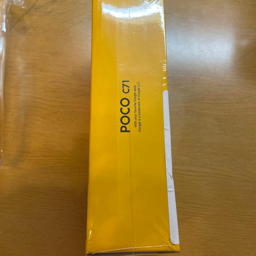 POCO C71 ブラック 4GB/128GB