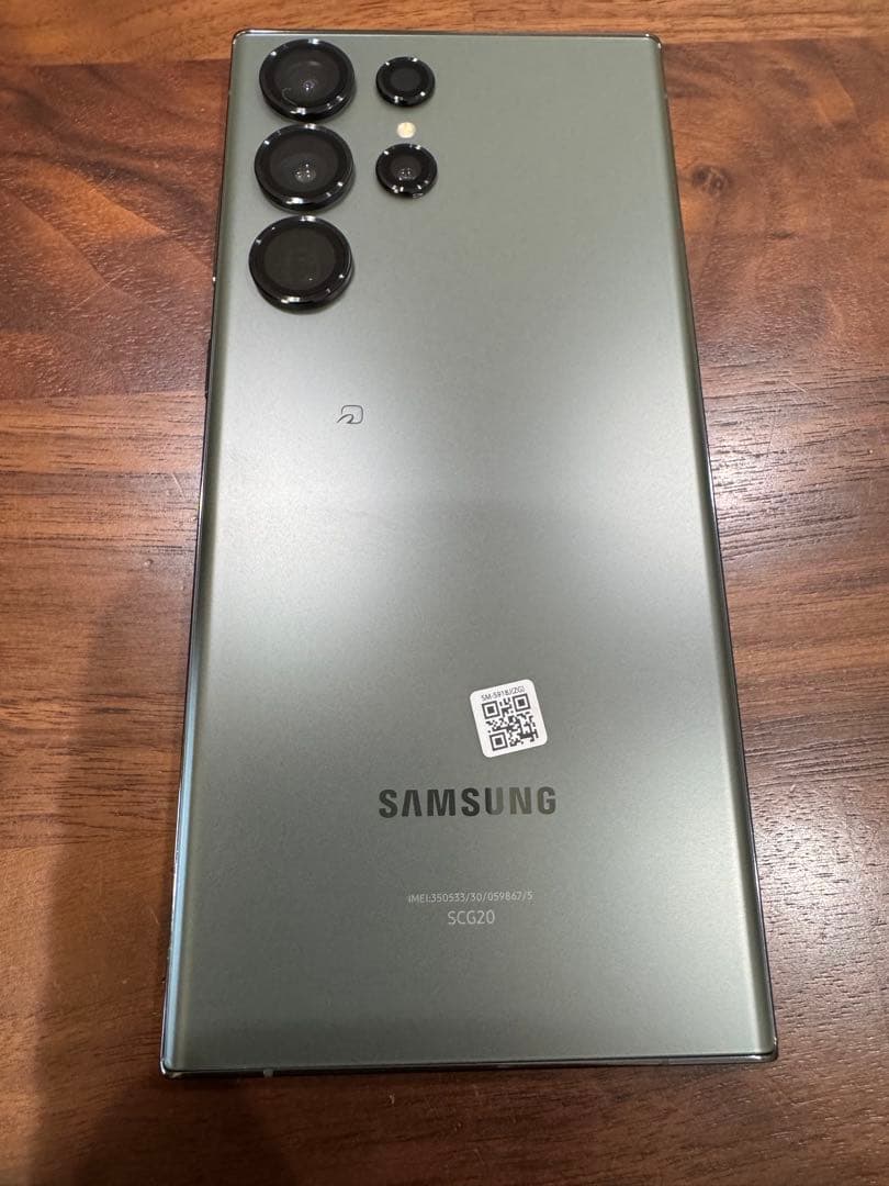 Samsung SCG20 256GB Green 本体　新品同等品　通信未使用