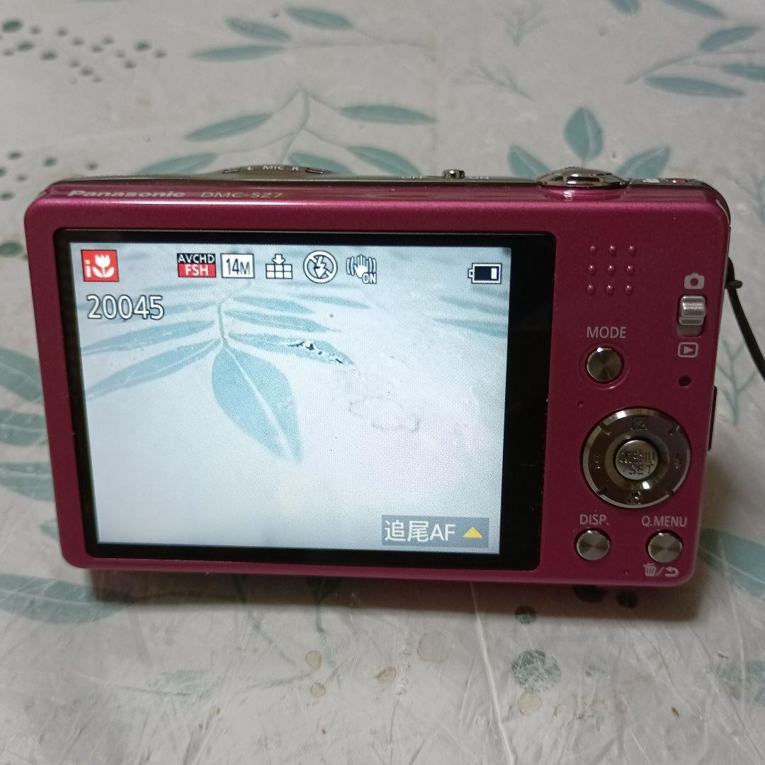 Panasonic LUMIX DMC-SZ7 ピンク コンパクトデジタルカメラ