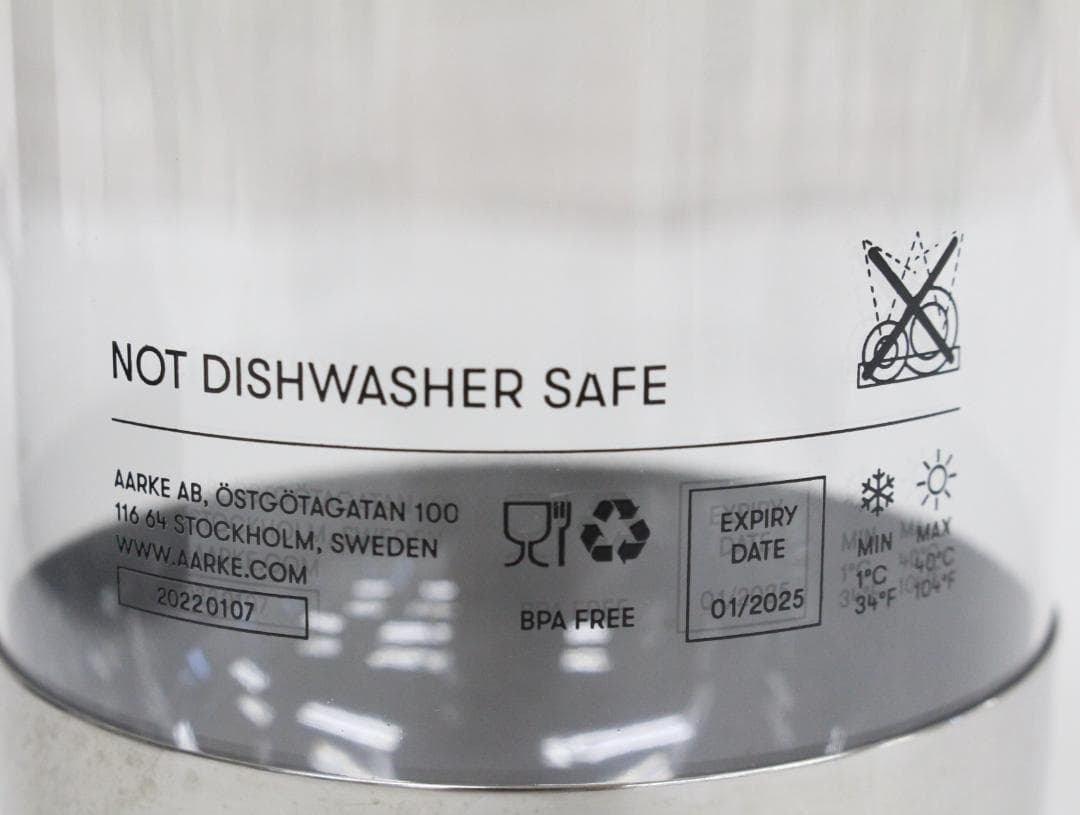 ▲aarke カーボネーター 3 炭酸水メーカー 専用ボトル付き