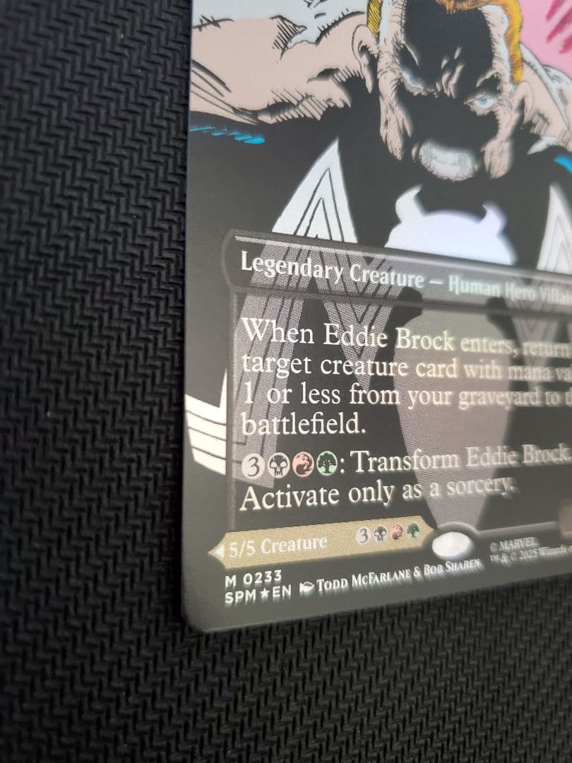 エディ・ブロック/Eddie Brock ボーダレスfoil