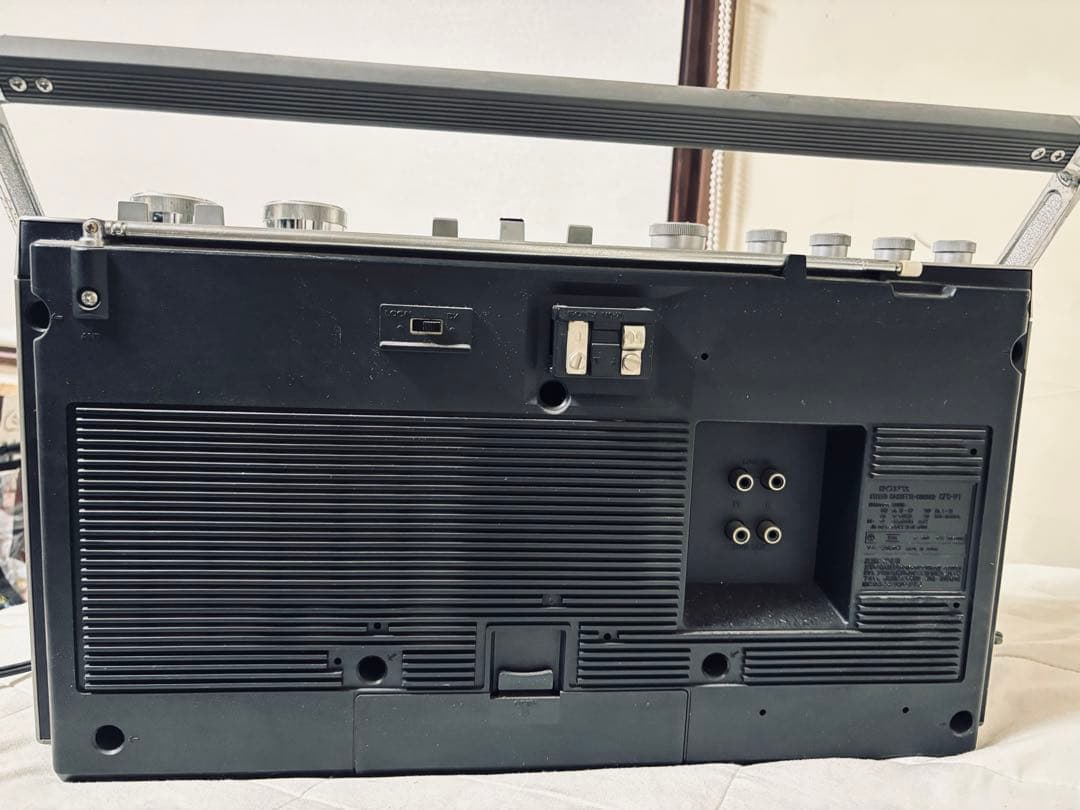 【通電確認済み】SONY CFS-V1 ラジカセ FM/AMカセット