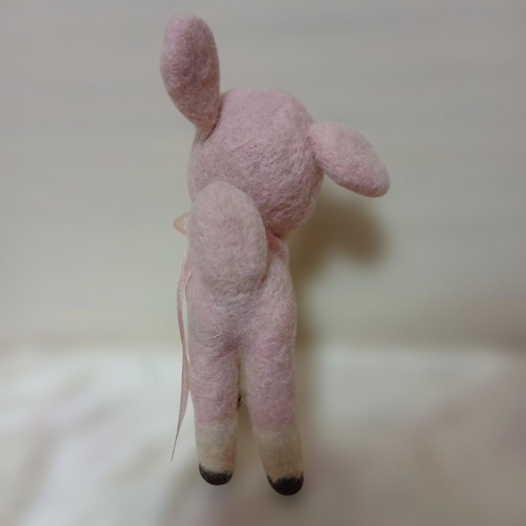 作家様　羊毛フェルト　バンビ