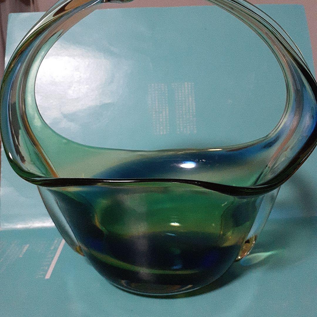 津軽びいどろグラデーションガラス花器