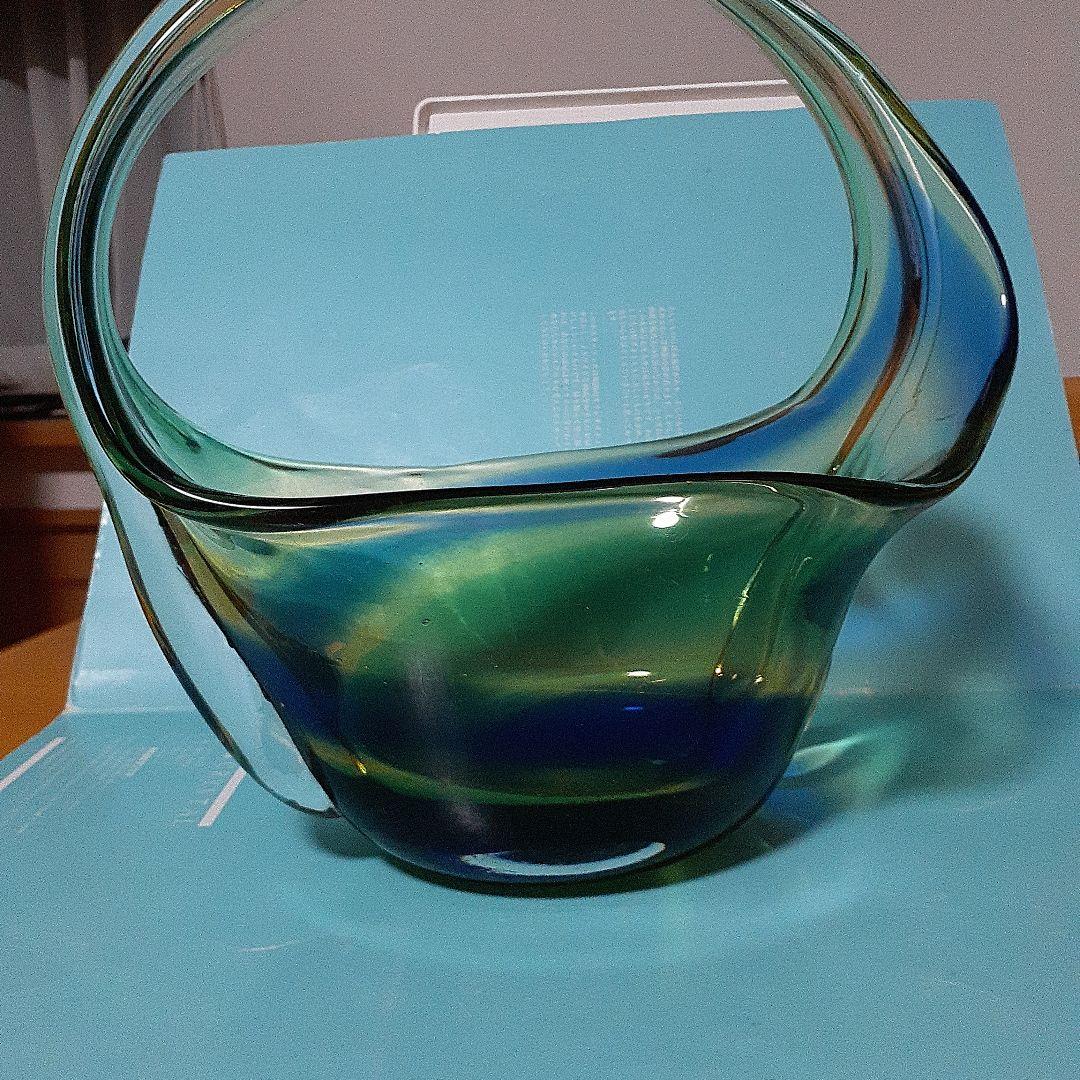 津軽びいどろグラデーションガラス花器