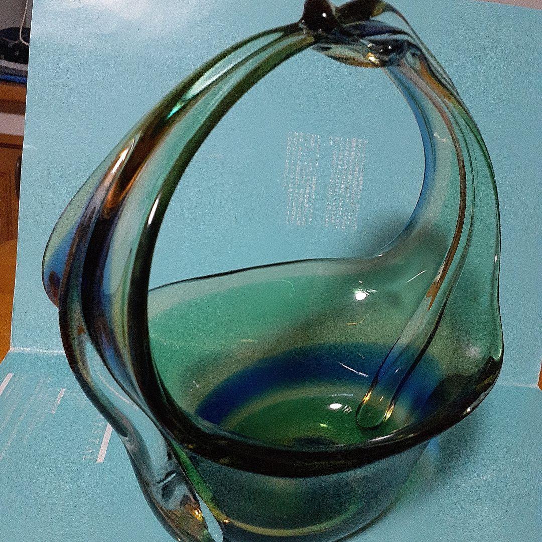 津軽びいどろグラデーションガラス花器