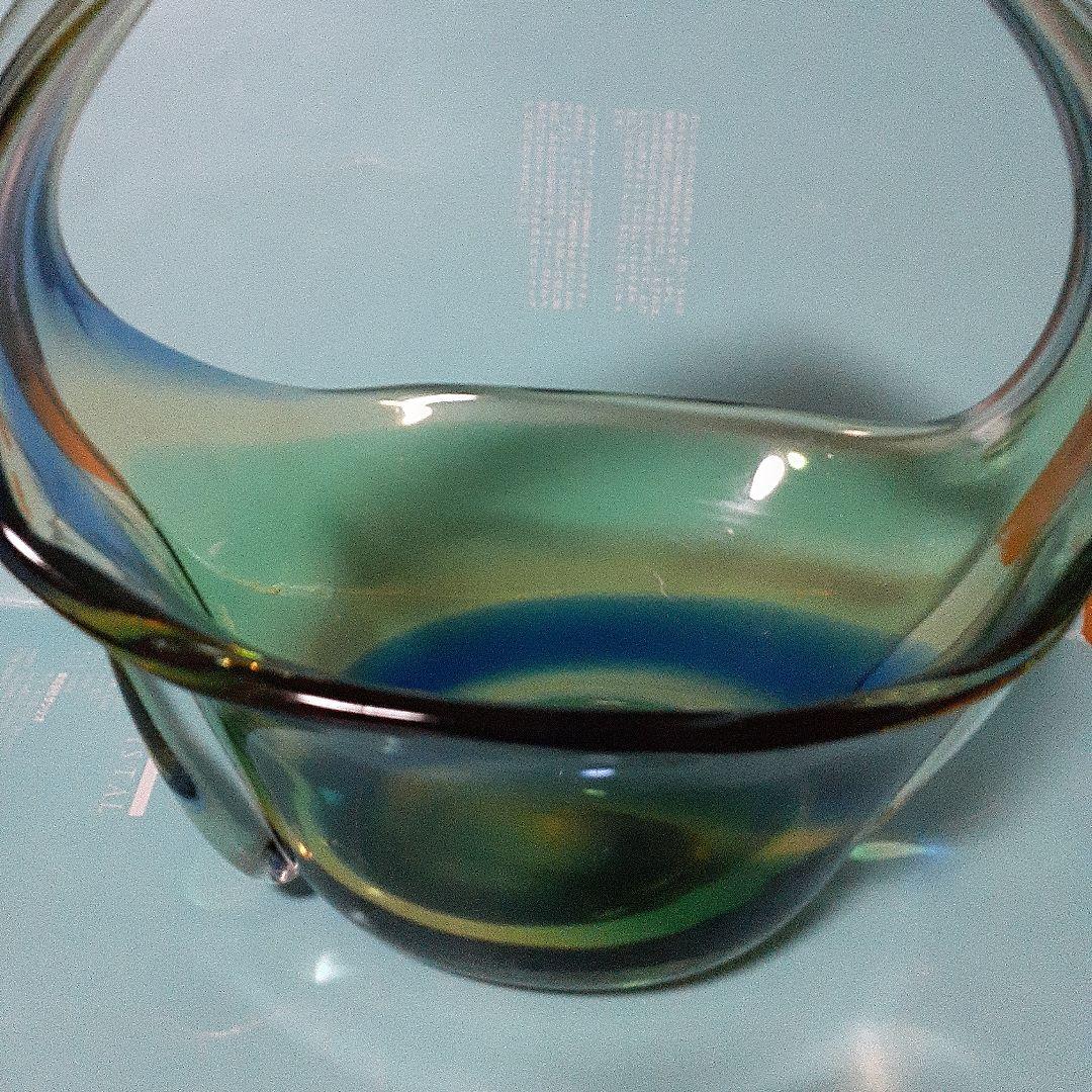 津軽びいどろグラデーションガラス花器