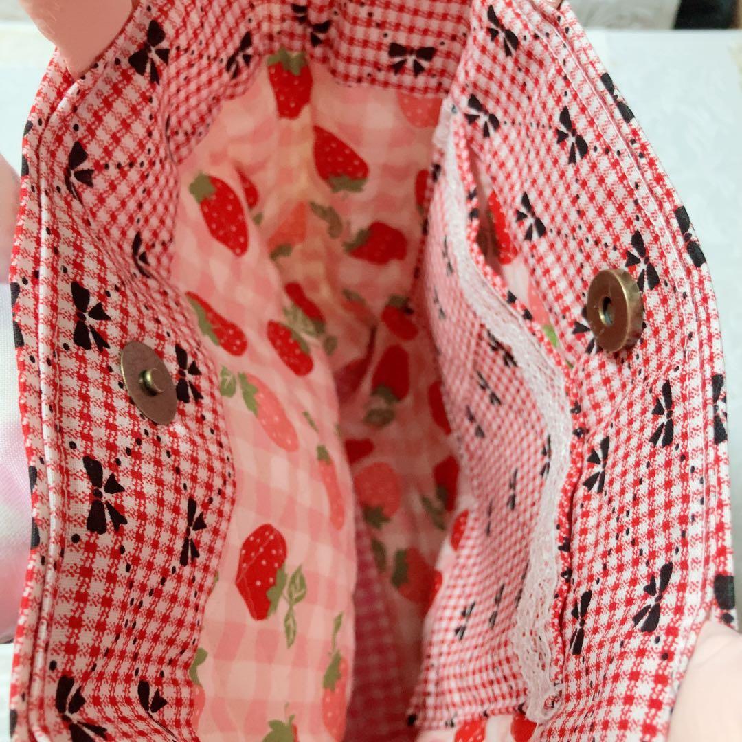 ゆ*ら様 BIG黒猫バミちゃんころりんトートバッグ　コヤンイサムチョン　リボン刺