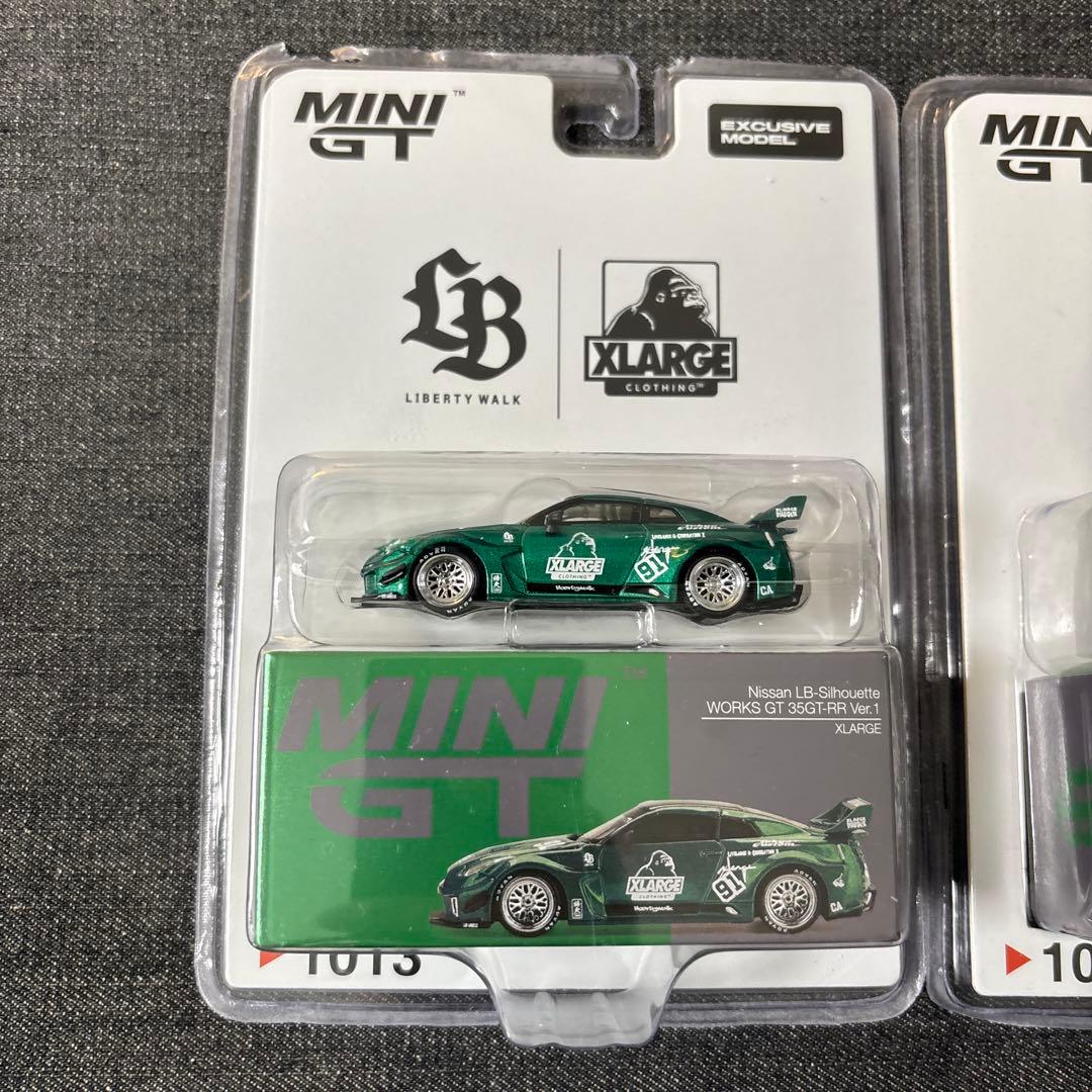 MINI GT lbwk xlarge コラボミニカー　2台セット①