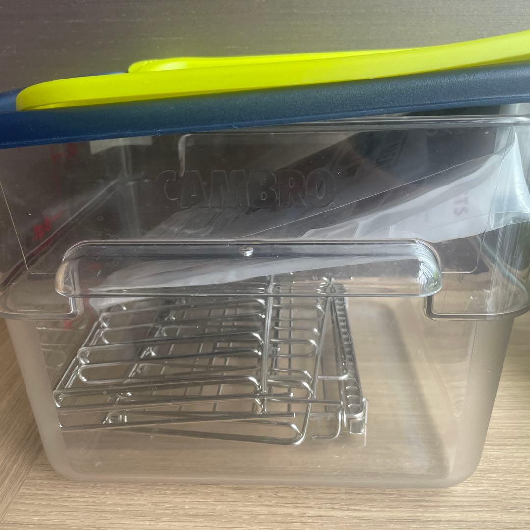 低温調理器 アイリスオーヤマ　CAMBROコンテナ　調理用真空ジップセット
