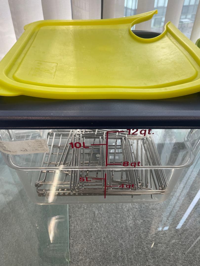 低温調理器 アイリスオーヤマ　CAMBROコンテナ　調理用真空ジップセット