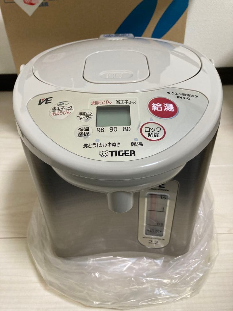 TIGER 電気まほうびん 2.15L とく子さん PVV-G220 タイガー