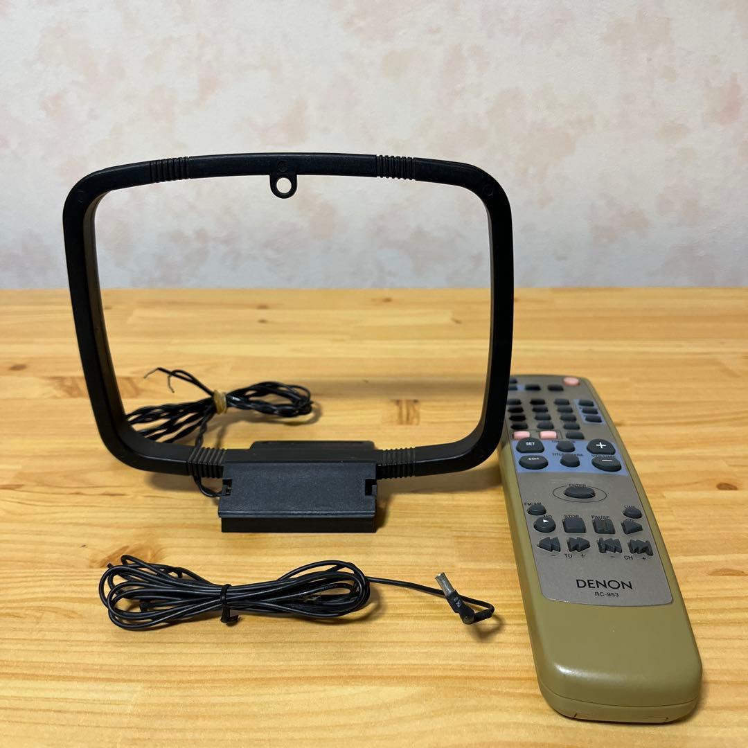 デノン　DENONシステムコンポ D-ME33＋USC-MS3　動作品リモコン付